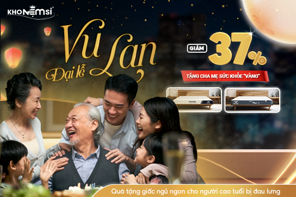 Đại Lễ Vu Lan - Tặng Cha Mẹ Sức Khỏe "Vàng"