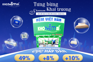 Tưng Bừng Khai Trương Showroom Kho Nệm Sỉ Thị Trấn Diên Khánh - Khánh Hòa
