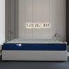 Nệm bông ép Việt Hàn Carbon - Hạn Chế Nhức Mỏi, Thấm Hút Mồ Hôi - Gập 2 - Bảo Hành 7 Năm