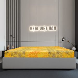 Nệm Bông Ép Hoạt Tính Việt Hàn