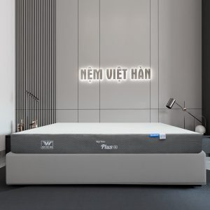 Nệm Foam Việt Hàn Plus+ - Ngăn Cách Chuyển Động, Nâng Đỡ Cơ Thể - Bảo Hành 10 Năm