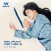 Gối nằm lượn sóng Việt Hàn Latex - Thiết Kế Lượn Sóng, Êm Ái, Thoáng Khí